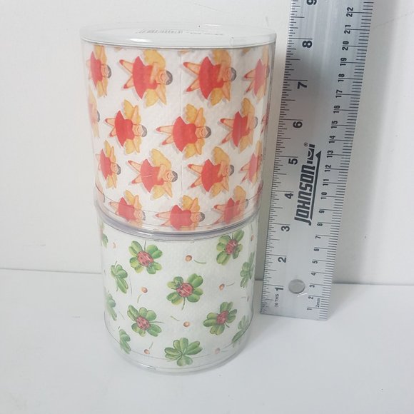 NEW TOPI Designer Rolls of Toilet Paper Themed Sheets Made in Germany - Picture 8 of 13